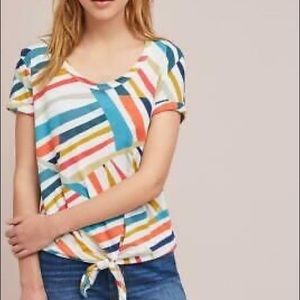 Anthropology Kalindi tie shirt.